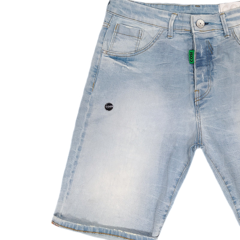 Cosi jeans - 61-fabri 5 shorts - light blue denim