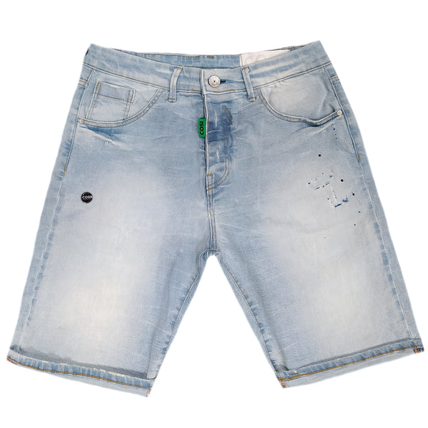 Cosi jeans - 61-fabri 5 shorts - light blue denim