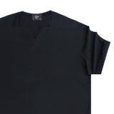 Cosi jeans - 61-NECK - cotton tee - black