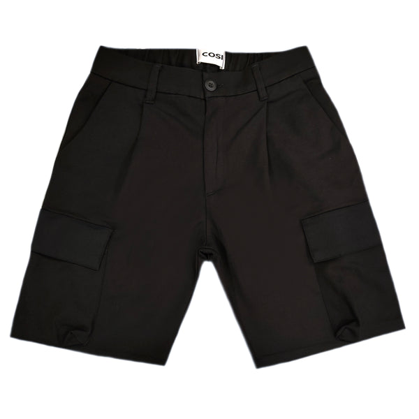 Cosi jeans 61-nitto cargo shorts - black