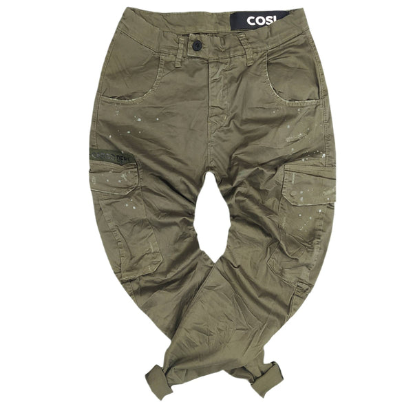 Cosi jeans - 61-matteo 5 - cargo - olive