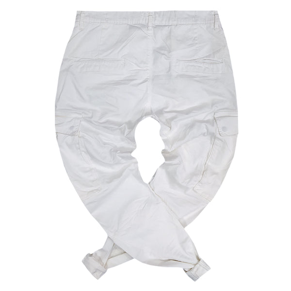 Cosi jeans - 61-alcamo 4 - cargo - white