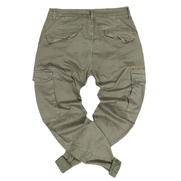 Cosi jeans - 61-matteo 5 - cargo - khaki