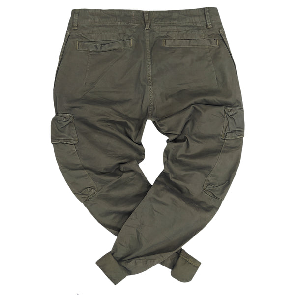 Cosi jeans - 61-galluzzo 20 - cargo - khaki