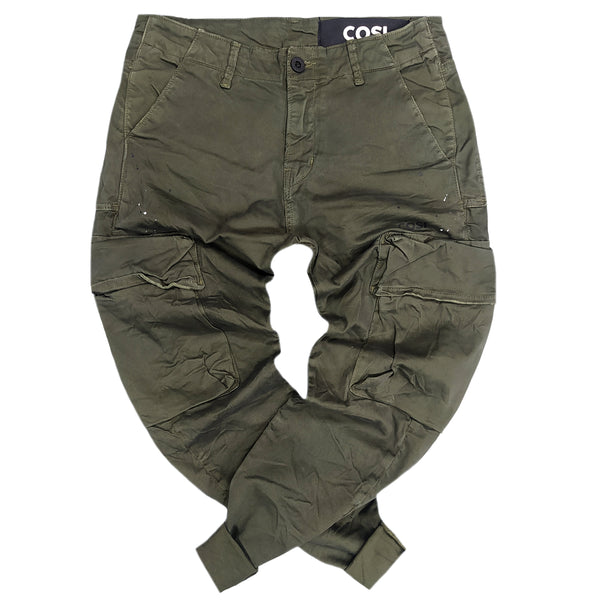 Cosi jeans - 61-galluzzo 20 - cargo - khaki