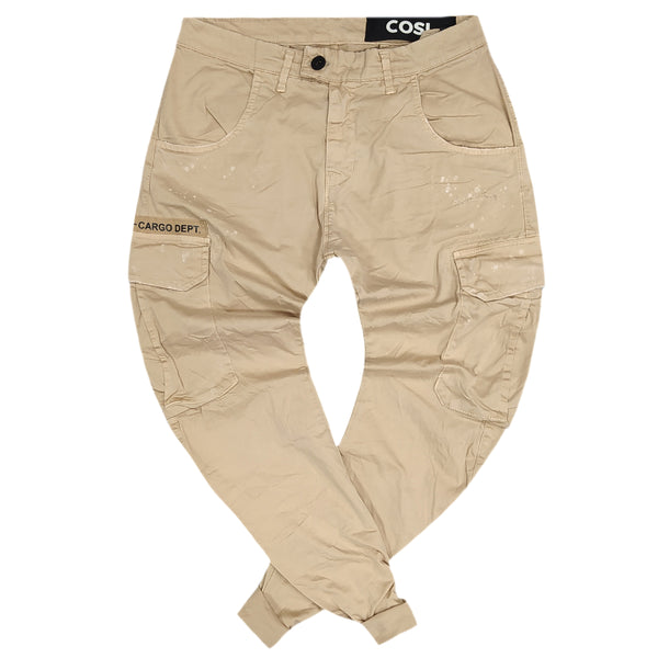 Cosi jeans - 61-matteo 5 - cargo - beige