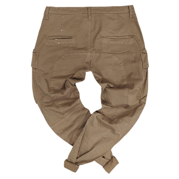 Cosi jeans 61-sotto 29 - cargo - camel