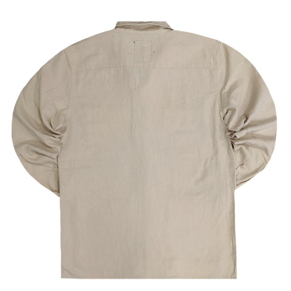 Cosi jeans 61-rebbe 1 shirt - beige