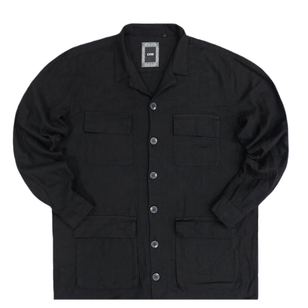 Cosi jeans 61-rebbe 1 shirt - black