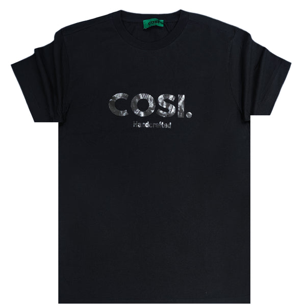 Cosi jeans - 61-S23-34 - black logo tee - black