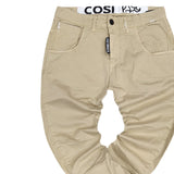 Cosi jeans - 61-tiago 50/6 - elasticated - beige