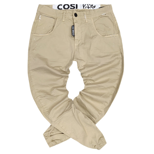 Cosi jeans - 61-tiago 50/6 - elasticated - beige