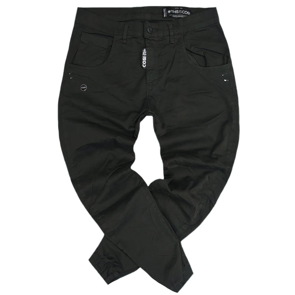 Cosi jeans 60-tiago 50 - elasticated - dark olive