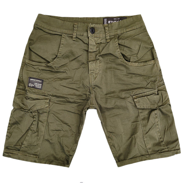 Cosi jeans 61-vetto cargo shorts - olive