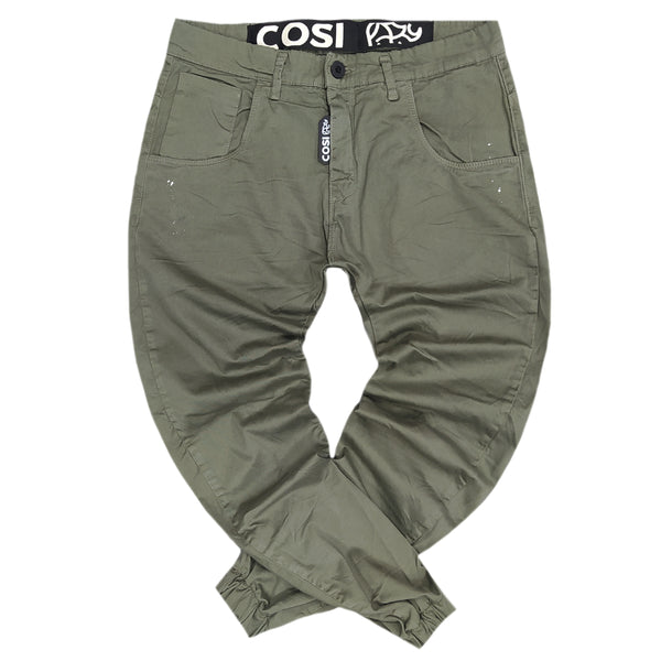 Cosi jeans - 61-tiago 50/2 - elasticated - olive