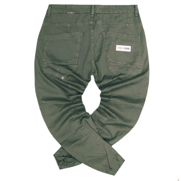 Cosi jeans - 61-tiago 50/3 - elasticated - khaki