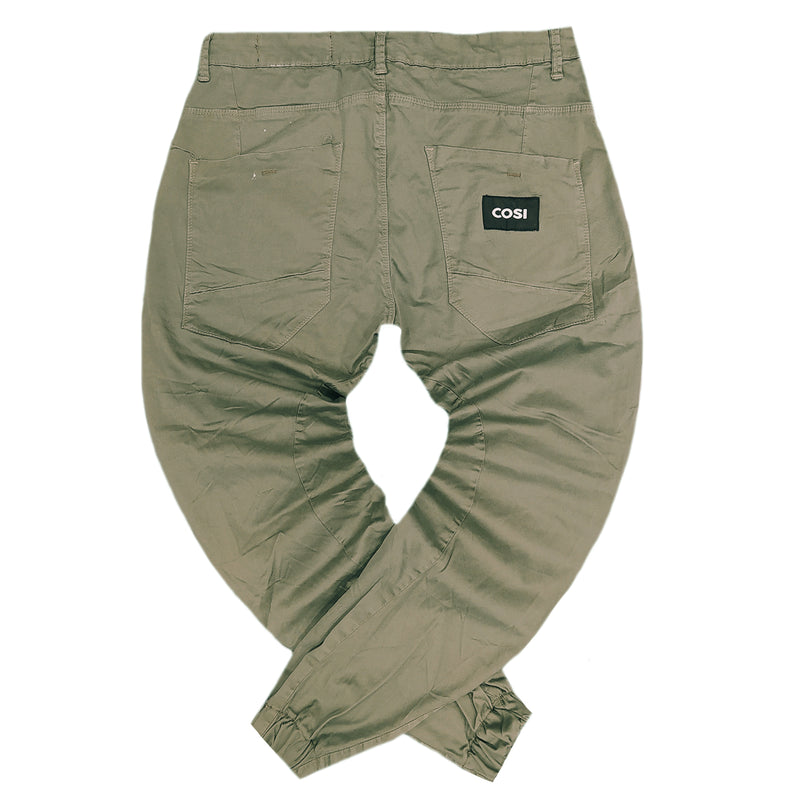 Cosi jeans - 61-tiago 50/4 - elasticated - olive