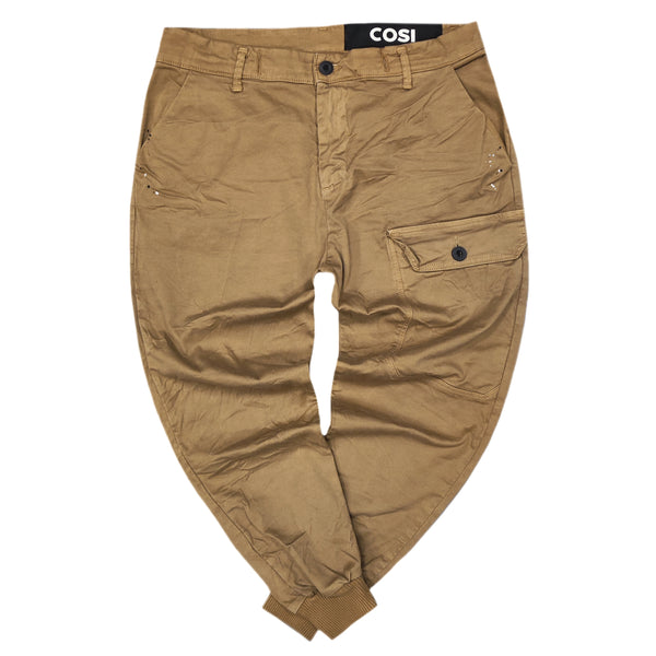 Cosi jeans - 62-CORETTO - w23 - cargo elasticated - camel