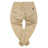 Cosi jeans - 62-FOGLIO - w23 - cargo elasticated - beige