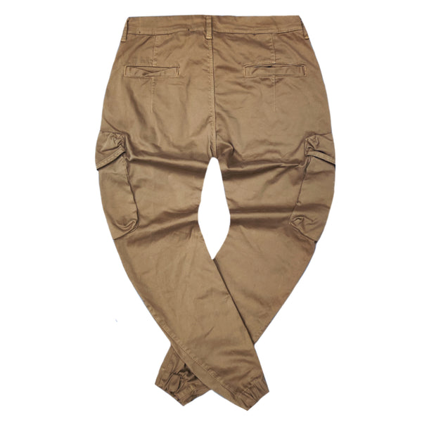 Cosi jeans - 62-fosse 50 - w23 - cargo elasticated - camel