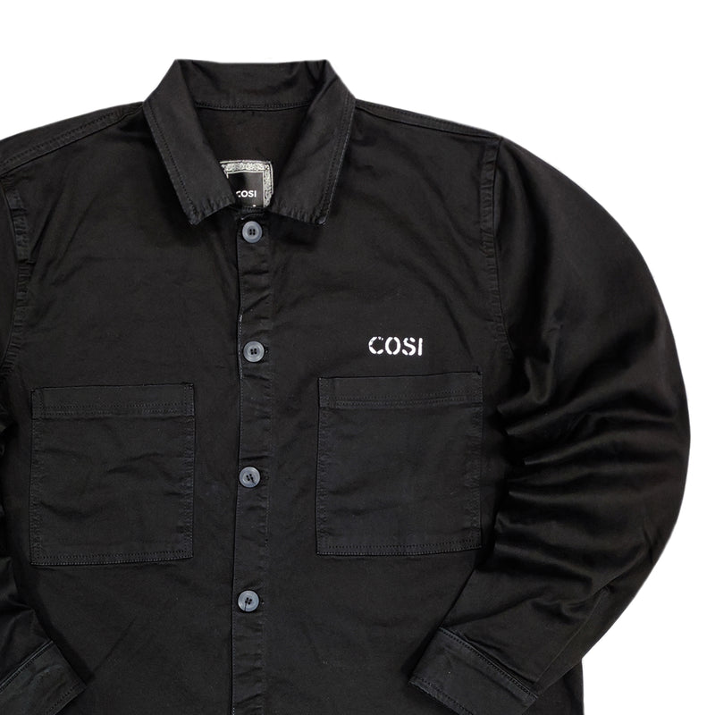 Cosi jeans - 62-gatti 25 - pocket jacket - black