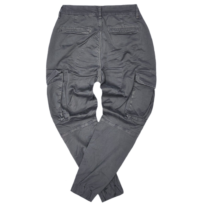 Cosi jeans - 62-GIUDI - w23 - elasticated cargo - grey