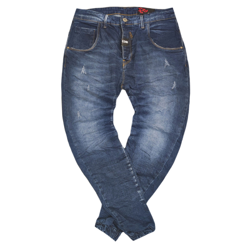 Ανδρικό Jean Παντελόνι Cosi jeans - 62-tiago 51 - w23 - elasticated μπλε