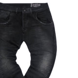 Cosi jeans - 62-tiago 90 - w23 - elasticated - black denim