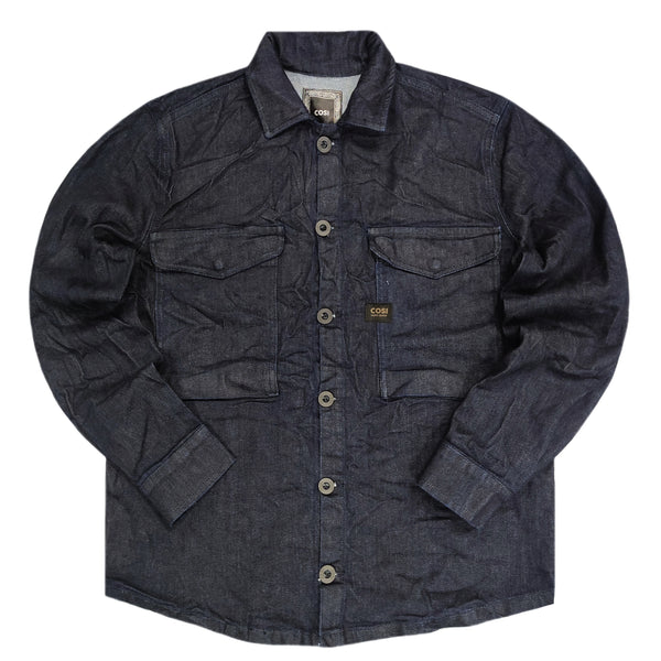Cosi jeans - 62-gatti 10 - pocket jacket - dark denim