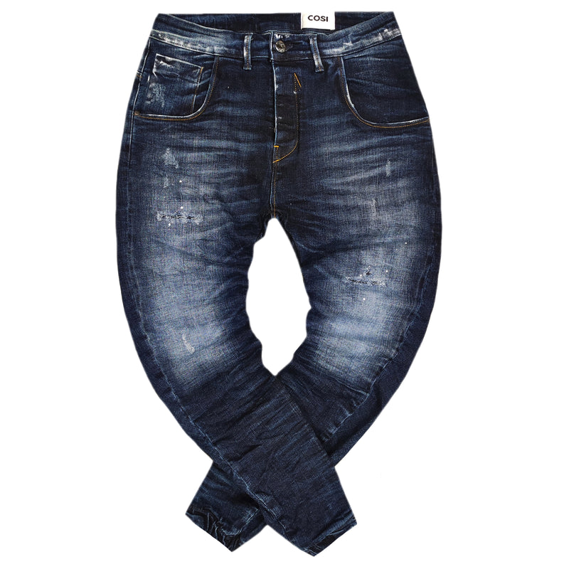 Cosi jeans - 62-tiago 1 - w23 - elasticated - black