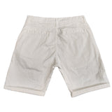 Ανδρική βερμούδα υφασμάτινη Cosi jeans - 63-CUORI - simple paint splatter shorts λευκό