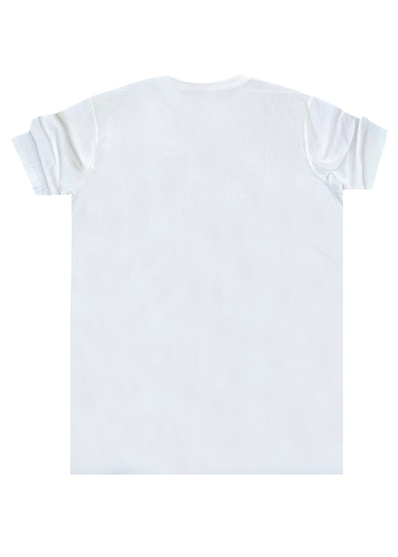 Ανδρική κοντομάνικη μπλούζα Cosi jeans - 63-S24 03 - regular fit tee λευκό