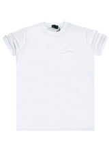 Ανδρική κοντομάνικη μπλούζα Cosi jeans - 63-S24 03 - regular fit tee λευκό