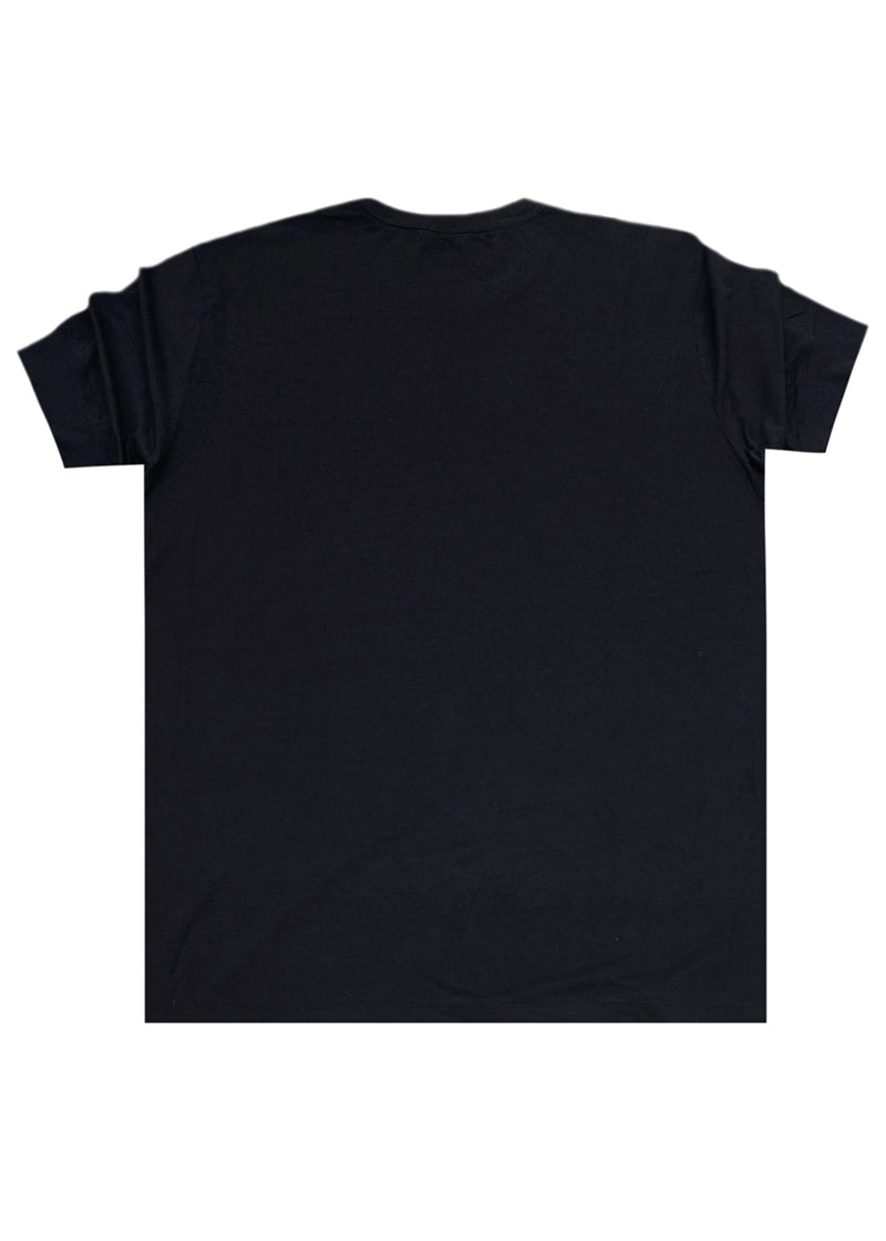 Ανδρική κοντομάνικη μπλούζα Cosi jeans - 63 - S 24 72 - regular fit tee μαύρο