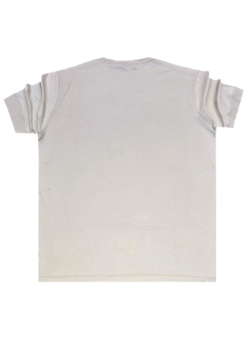 Ανδρική κοντομάνικη μπλούζα Cosi jeans - 63 - S 24 72 - regular fit tee μπεζ
