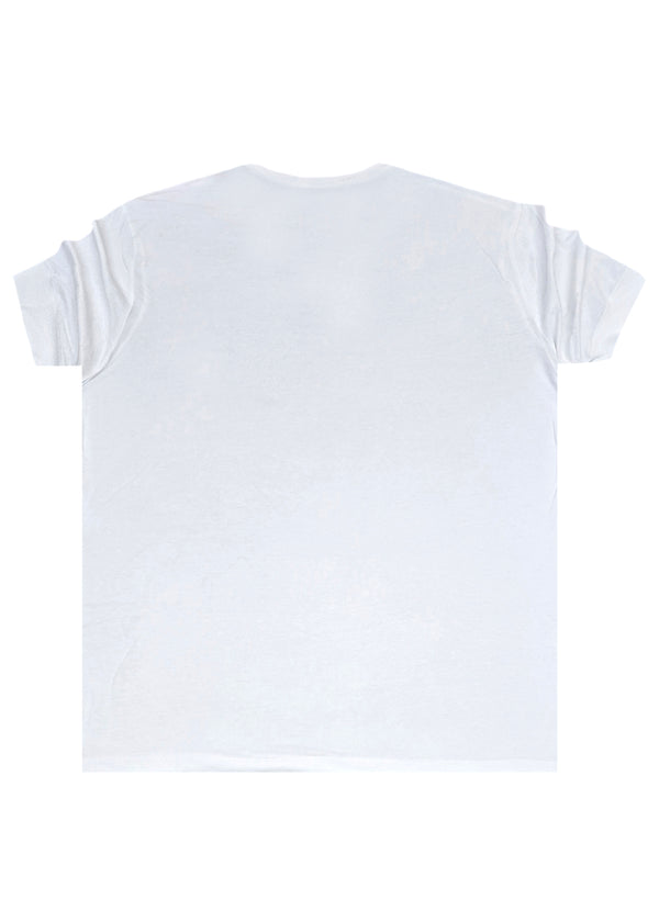Ανδρική κοντομάνικη μπλούζα Cosi jeans - 63 - S 24 72 - regular fit tee λευκό