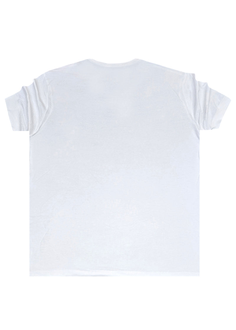 Ανδρική κοντομάνικη μπλούζα Cosi jeans - 63 - S 24 72 - regular fit tee λευκό