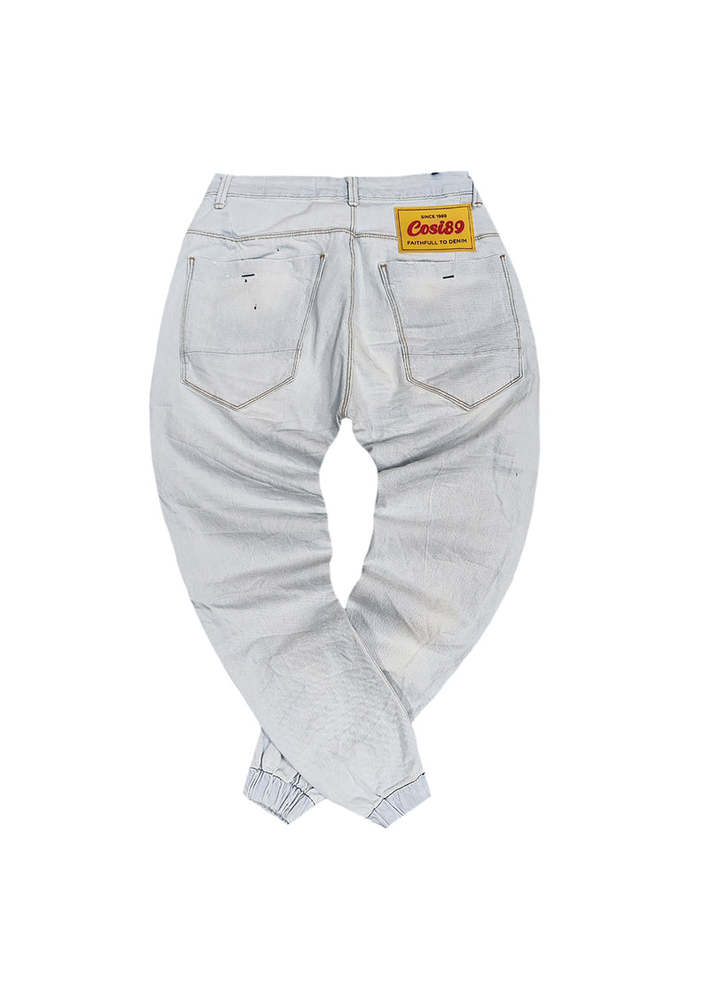 Ανδρικό Jean Παντελόνι Cosi jeans - 63-tiago-1 - elasticated - SS24 ανοιχτό μπλε