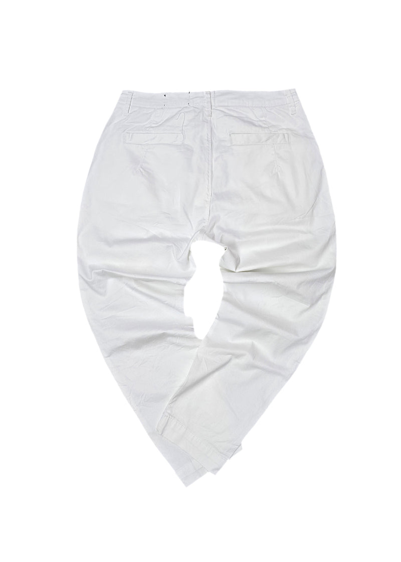 Ανδρικό παντελόνι κάργκο Cosi Jeans - 63 - TOZZI - cargo pants regular fit λευκό
