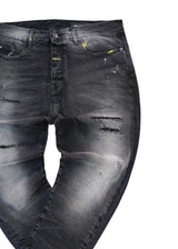 Ανδρικό τζιν παντελόνι Cosi Jeans-64-NASOS 5-jeans regular fit μαύρο