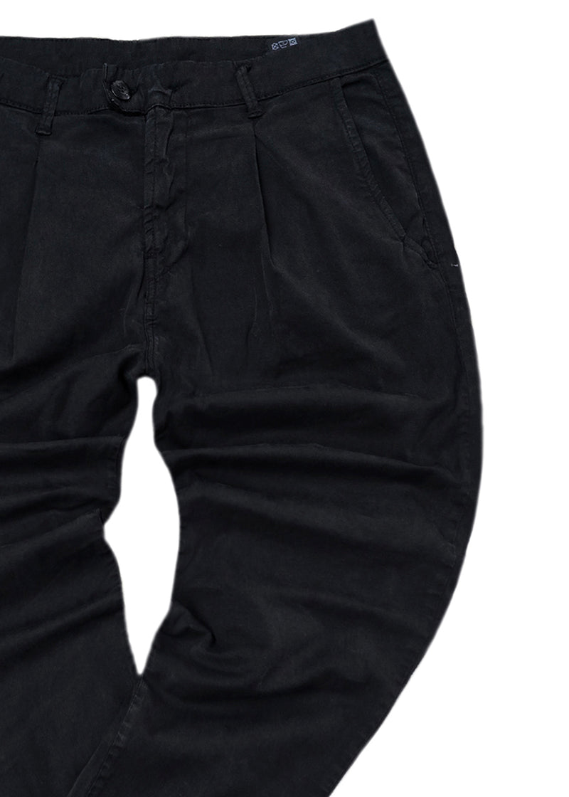 Ανδρικό υφασμάτινο παντελόνι  Cosi Jeans - 64 -ROSETTI 80- fabric pants regular fit μαύρο