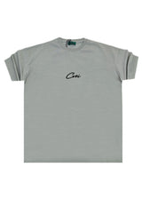 Ανδρική κοντομάνικη μπλούζα Cosi jeans - 64-w24-02 - regular fit tee ανοιχτό χακί