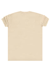 Ανδρική κοντομάνικη μπλούζα Cosi jeans - 64-w24-02 - regular fit tee μπεζ