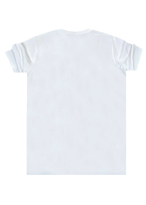 Ανδρική κοντομάνικη μπλούζα Cosi jeans - 64-w24-05 - regular fit tee λευκό