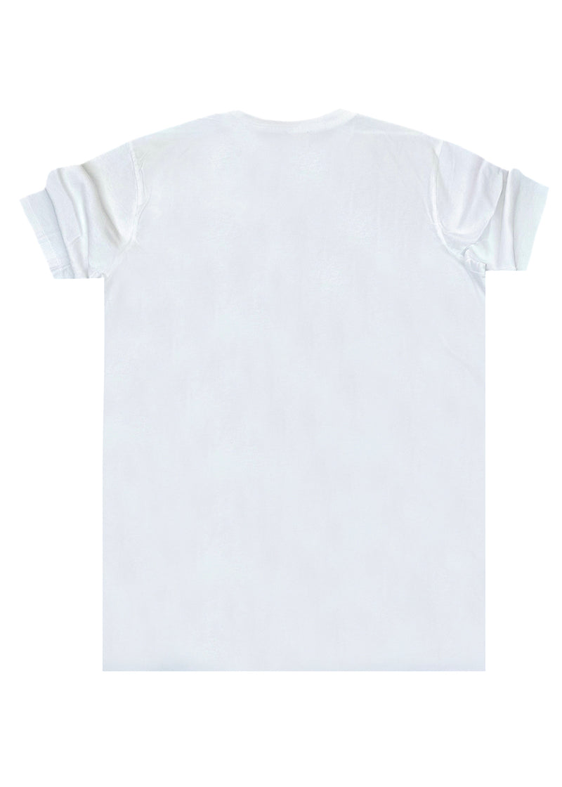 Ανδρική κοντομάνικη μπλούζα Cosi jeans - 64-w24-05 - regular fit tee λευκό
