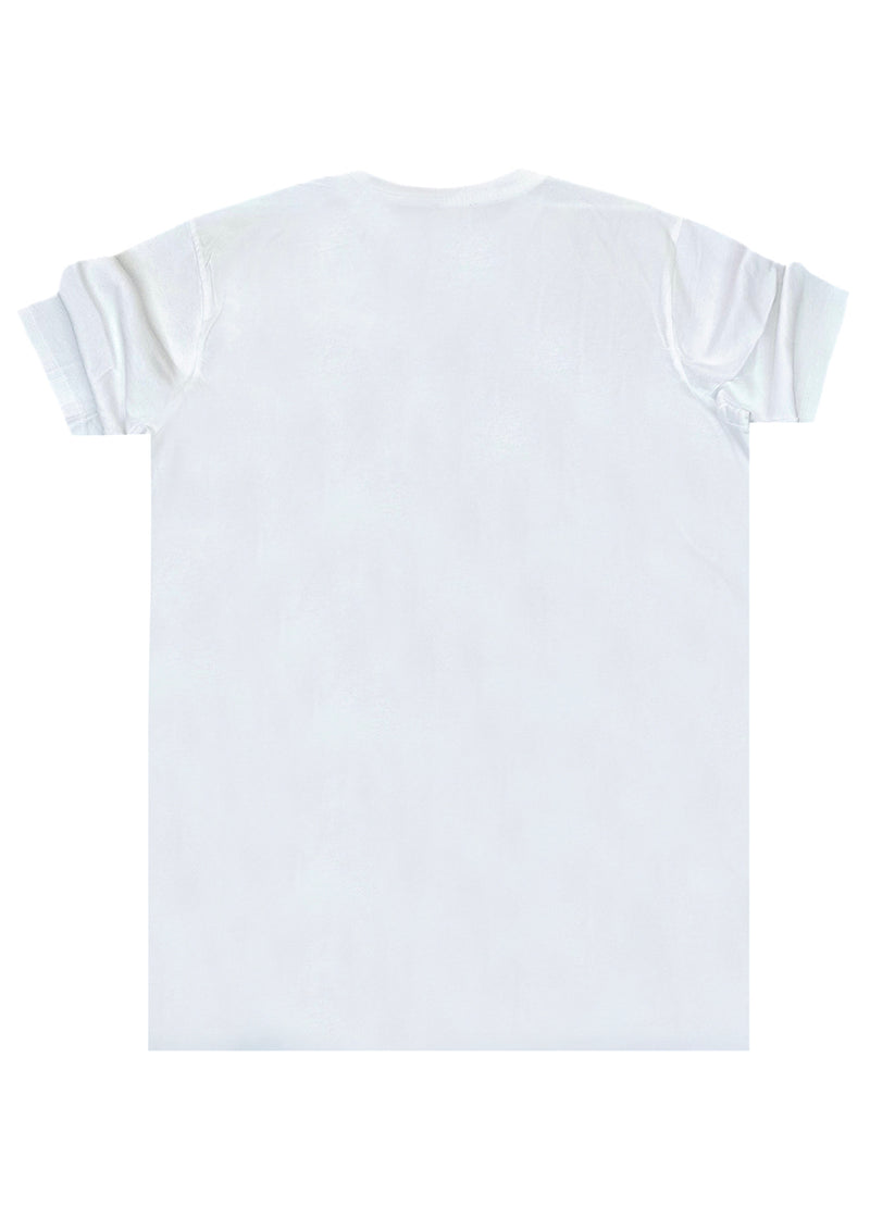 Ανδρική κοντομάνικη μπλούζα Cosi jeans - 64-W24-10 - regular fit tee λευκό