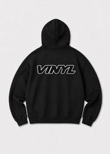 VINYL ART CLOTHING - Ανδρικό φούτερ με κουκούλα Graphic hoodie - Μαύρο 64031-01