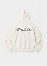 VINYL ART CLOTHING - Ανδρικό φούτερ με κουκούλα Graphic hoodie - Λευκό 64031-02