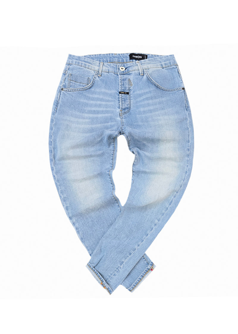 Ανδρικό τζιν παντελόνι Cosi Jeans - 65-APPIO 12 - jeans regular fit ανοιχτό μπλε