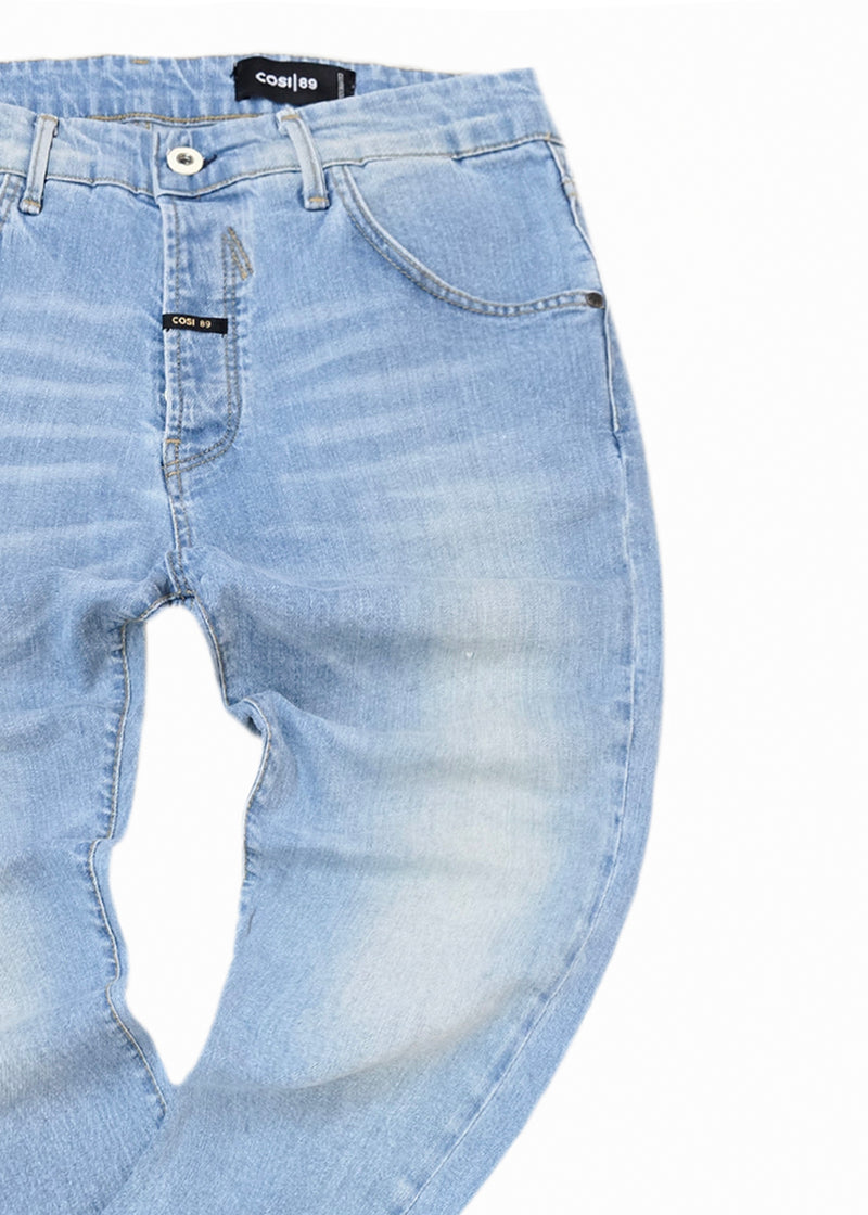 Ανδρικό τζιν παντελόνι Cosi Jeans - 65-APPIO 12 - jeans regular fit ανοιχτό μπλε